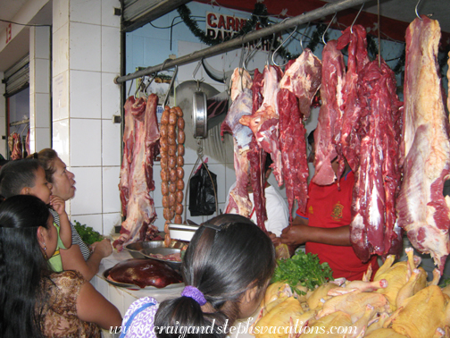 Butcher stall