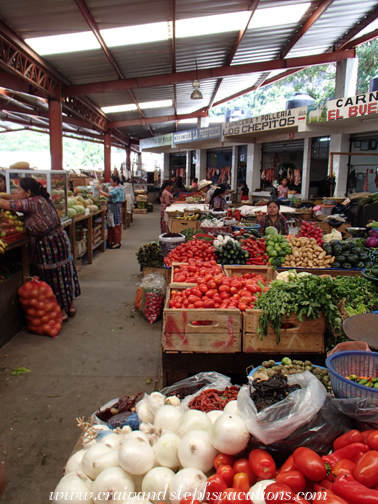 Produce at the market