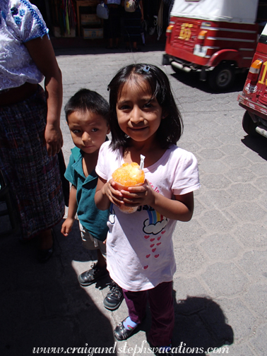 Aracely and Eddy get a granizada on Santander