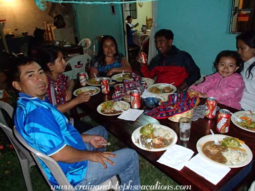 Victor, Rosa, Paulina, Humberto, Fatima, and Yolanda