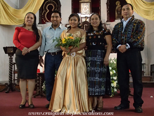 Yolanda, Humberto, Paola, Paulina, and Juan Carlos