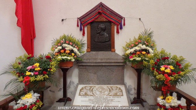 Memorial to the martyred Father Stanley Rother