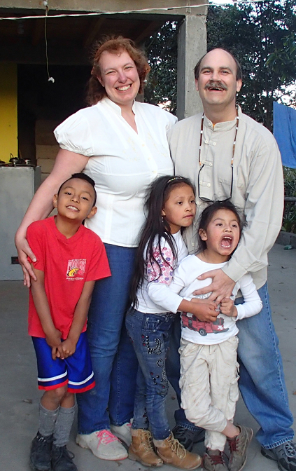 Achi Mama and Achi Taita with Eddy, Sisa, and Yupanqui