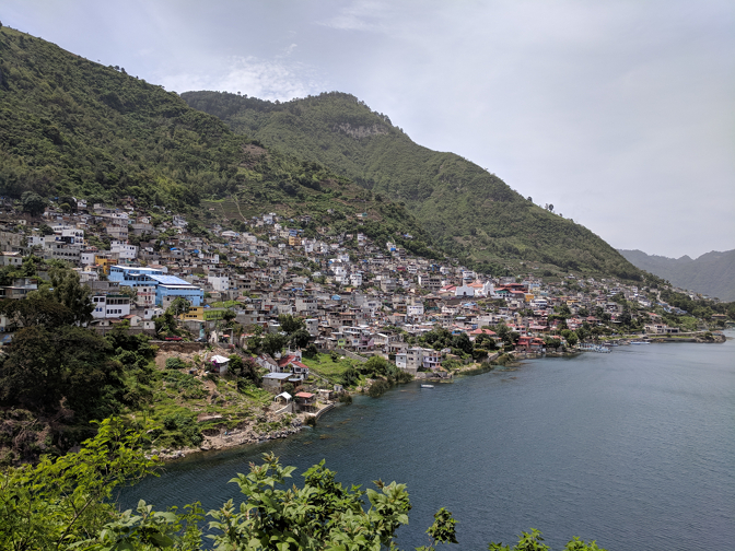 Approaching San Antonio Palopo