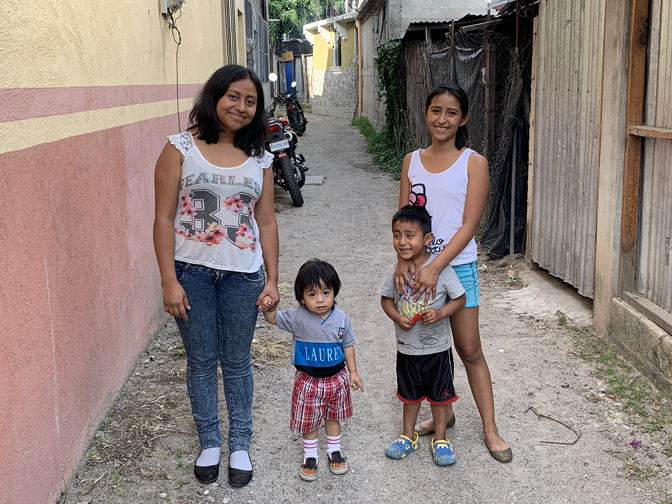 Rocio, Mael, Aracely, and Ian