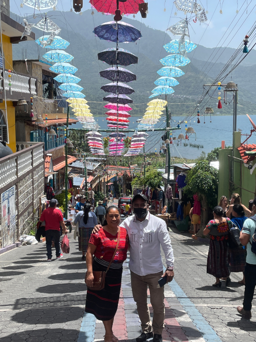 Paulina and Humberto, San Juan la Laguna