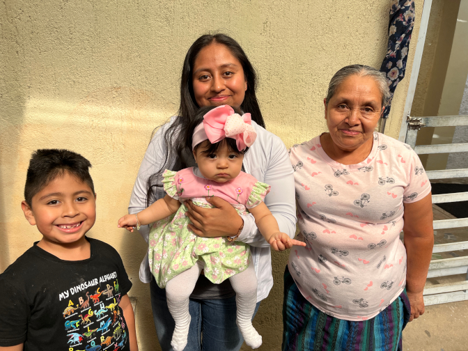 Mael, Rocio, Gisele, and Juana