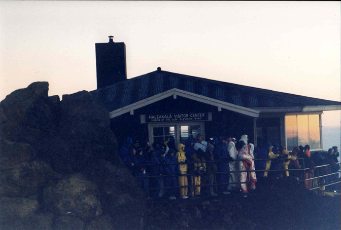 Haleakala Visitor Center at dawn