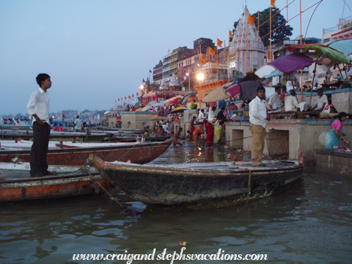 Ghats before dawn