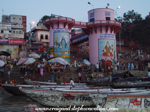 Ghats before dawn