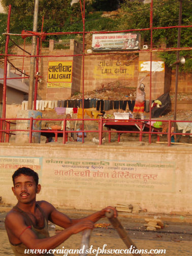 Sadhu on the ghat