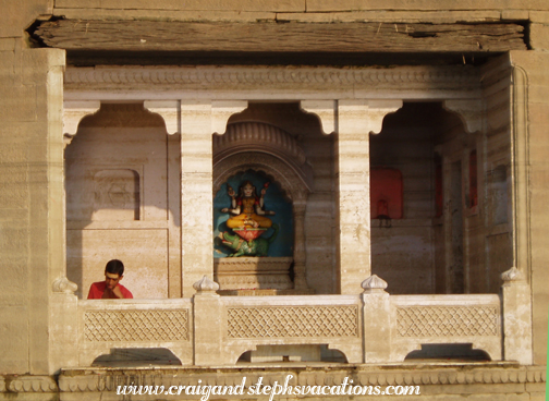 Shrine on the Ganges