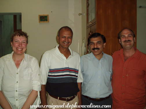 Steph, Hemant, Deepak, and Craig