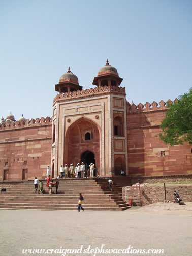 Buland Darwaza gate, Jama Masjid mosque, Fatehpur Sikri