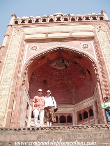 Buland Darwaza gate, Jama Masjid mosque, Fatehpur Sikri