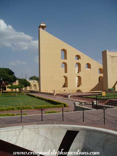 Samrat Yantra - World's largest sundial at Jantar Mantar, Jaipur