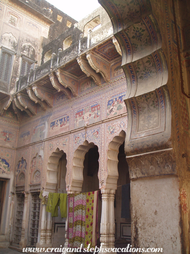 Fatehpur haveli courtyard