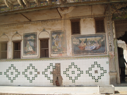 Fatehpur haveli frescoes