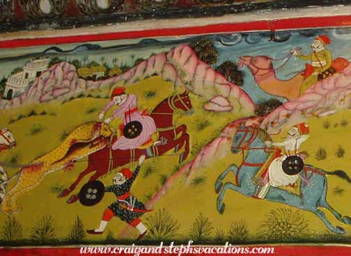 Phool Mahal paintings, Junagargh Fort