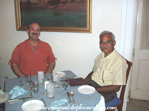 Lunch at Lallgarh Palace