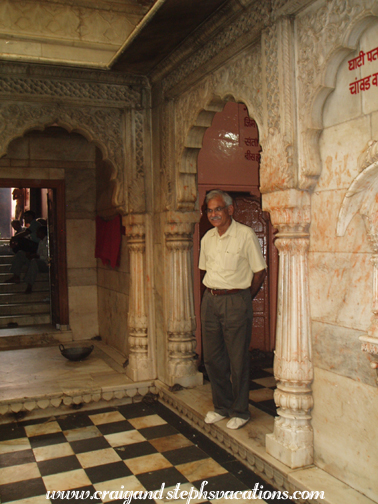 Mukul at the Karni Mata Temple