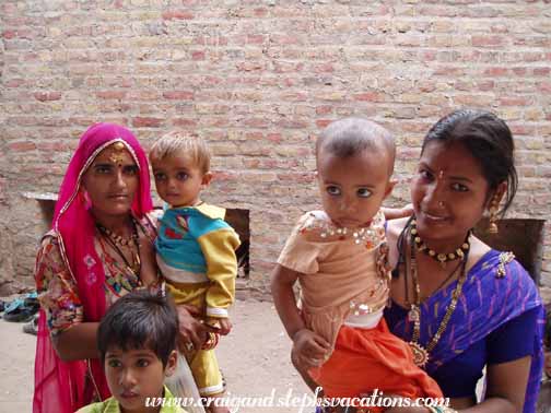 Women and children, Ram Deora