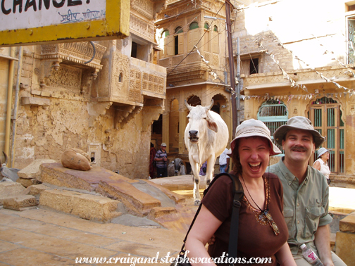 Steph and Craig, Jaisalmer