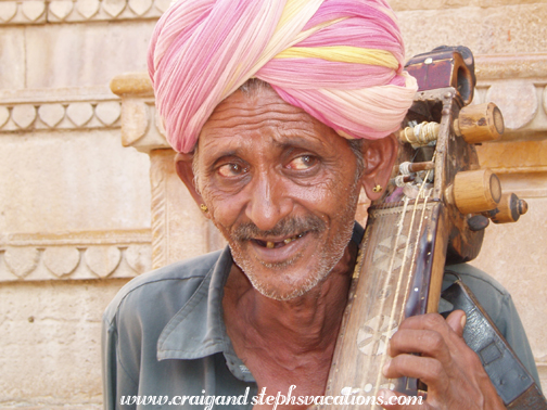 Musician, Jaisalmer Fort