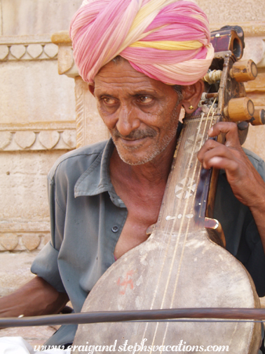 Musician, Jaisalmer Fort