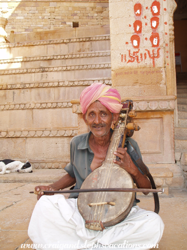 Musician, Jaisalmer Fort