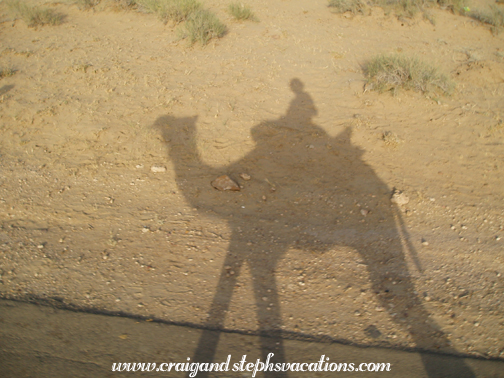 Steph's shadow, Sam Dunes