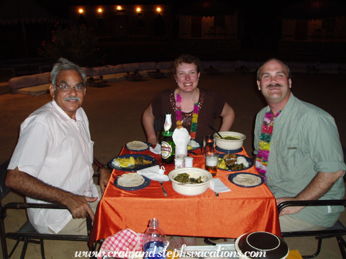 Dinner, Kanoi Dune Resort