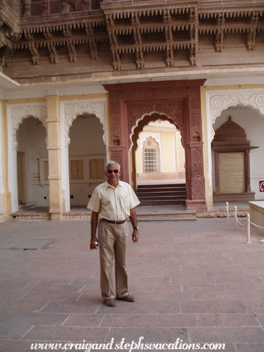 Mukul at Meherangarh Fort, Jodhpur