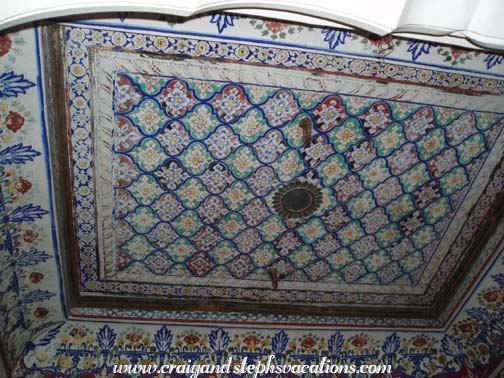 Painted ceiling, Mehrangarh Fort, Jodhpur