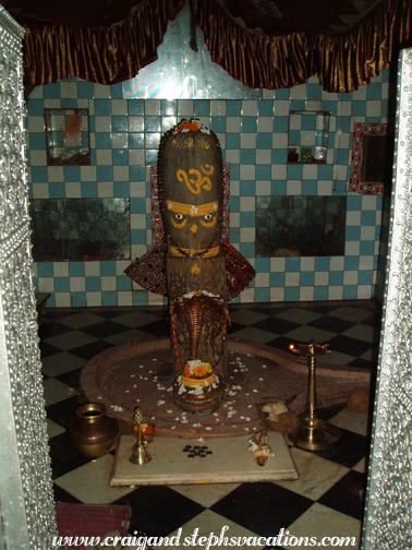 Shrine at Anjaneshwar Mahedeva, 9th century cave temple