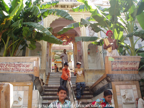 Charbhurja shrine to Krishna