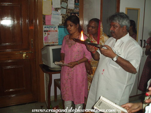 Diwali puja