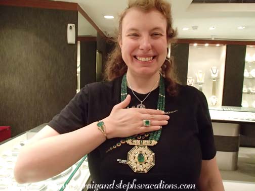 Modeling Mughal emeralds and diamonds, Kohinoor Jewelers