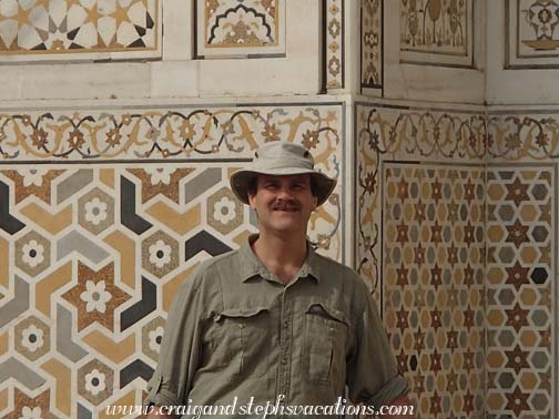 Craig at the Tomb of Itimad-ud-Duala