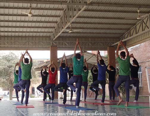 Yoga, Colonel's Brightland School