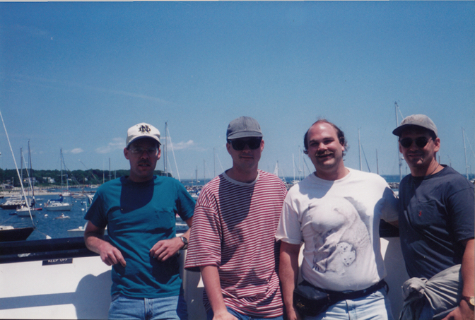 Ferry: Steve, Kevin, Craig, Tom