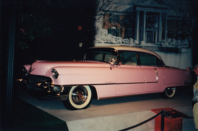 Elvis' pink Cadillac