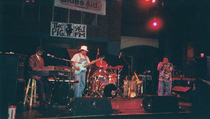 Pine Top Perkins with Dave Riley, Blues Aid