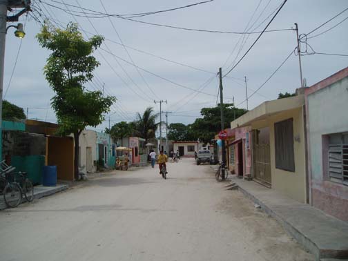 Celestun street