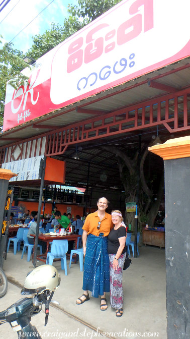 Craig and Toni at Sein Wah