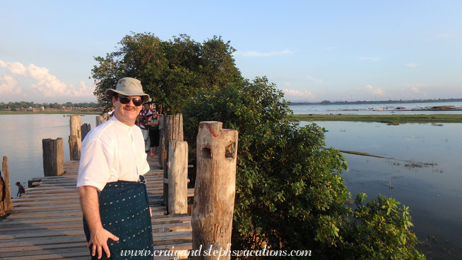 Craig on U-Bein Bridge