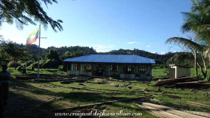 Primary school, Sa Pa Kyi Village