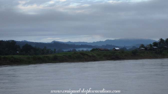 Morning fog along the Chindwin