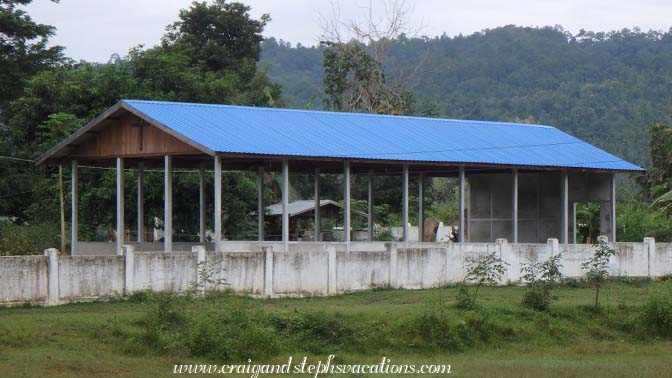 open-air Baptist church