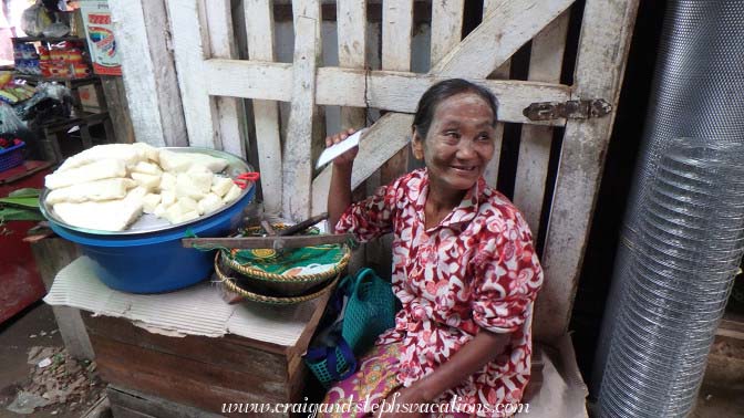 Woman at the market